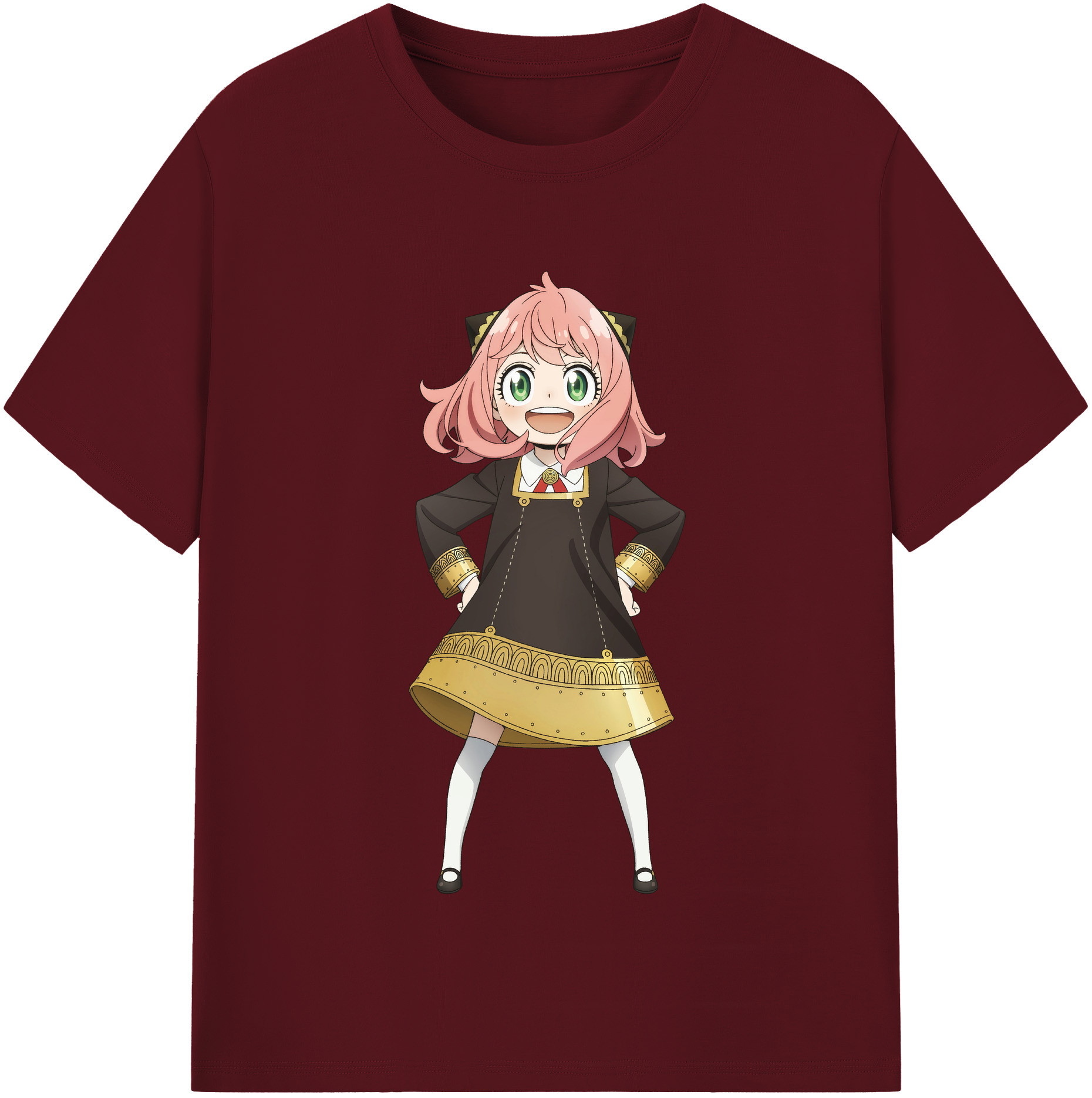 （画像用） SPY×FAMILY间谍家家酒 綿100％半袖Tシャツ（フロントプリント）